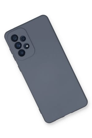 CPT83 Samsung Galaxy A33 5G Kılıf Nano içi Kadife Silikon - Gri