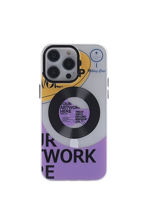 iPhone 13 Pro Max Kılıf Apollo Magneticsafe Desenli Kapak - Apollo Şeffaf - 6-(5796)