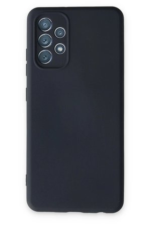 Samsung Galaxy A13 4G Kılıf Nano içi Kadife Silikon - Lacivert-(5796)
