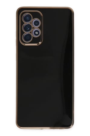 Samsung Galaxy A52 Kılıf Volet Silikon - Siyah