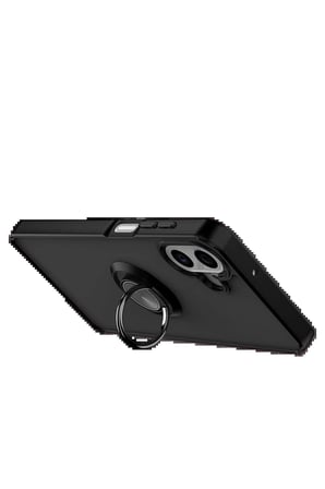 CPT83 Samsung Galaxy A07 4G Montreal Yüzüklü Silikon Kapak - Siyah