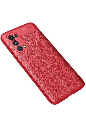 CPT83 Oppo Reno 5 Pro Kılıf Auto Focus Kapak - Kırmızı