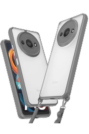 CPT83 Xiaomi Redmi A3 4G Kılıf Penta Silikon Kılıf - Titan Gri