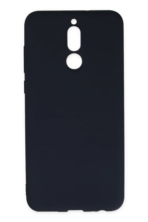 Huawei Mate 10 Lite Kılıf Nano içi Kadife Silikon - Lacivert-(5796)