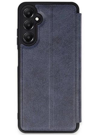 Samsung Uyumlu Galaxy A36 Kılıf Flip Cover - Lacivert-(5796)