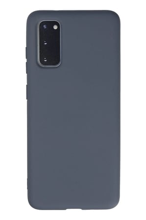 CPT83 Samsung Galaxy S20 Kılıf Nano içi Kadife Silikon - Gri