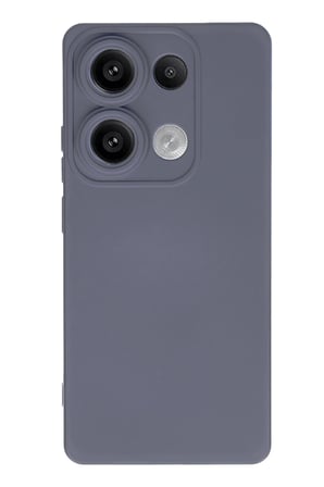 CP120 Xiaomi Redmi Note 13 4G Kılıf Nano içi Kadife Silikon - Gri
