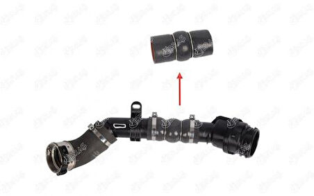 Ibras 11074 Turbo Hortumu Plastık Boru Harıc 2 Kat Polyester Kullanılmıstır Dacıa Dokker Duster Sandero Mercedes-Benz A-Serısı B-Serıs Cla Renault Captur Clıo