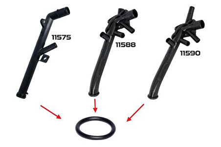 Ibras 11434 Devirdaim Borusu Contası 28Mm 4Mm Dacıa Dokker Express Kasa Buyuk Lımuzın Dacıa Dokker Mpv (Ke)Dacıa Dusteracıa Duster (Hs)Dacıa Duster Kasa Suv