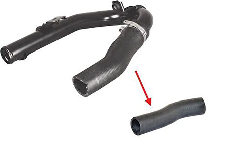 Ibras 15411 Turbo Hortumu Metal Boru Harıc Ok Ile Gosterılen Buyuk Hortum Fıat Lınea 1.3 Jtd 323Axb1A 06