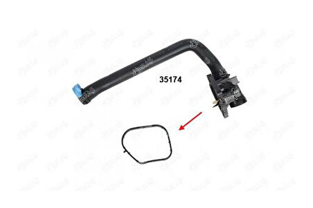 Ibras 35175 Termostat Govde Contası (Arka) N13 F20 F29