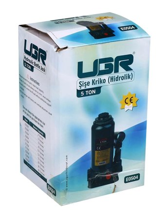 UGR 5 Ton Şişe Kriko - Otomobil - Tekne - Makina Yük Kaldırma