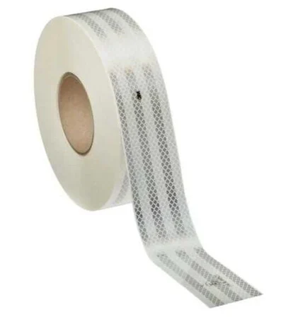 3M 983-10 Beyaz Reflektif Şerit Bant 53.5mm x 50 Metre - Sert Zemin