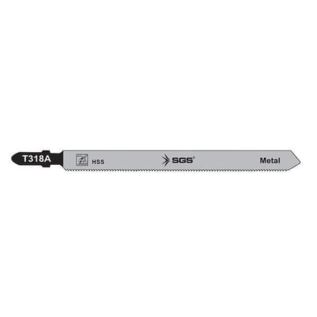 SGS2707 - (T318A) Dekupaj Ağzı Metal Kesme Ucu 132mm x 9.5mm (5 Adet Fiyatı)