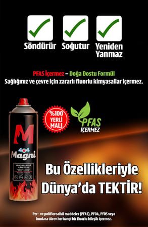 404 Magni Yangın Söndürücü Sprey 500 ML - Yangın Savar