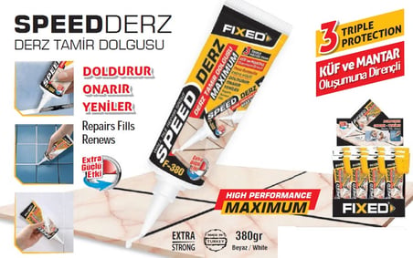 Fixed F380 Beyaz Derz Tamir Dolgusu 380 Gram