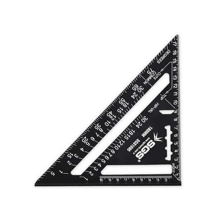 SGS1695 - 180mm Alüminyum Üçgen Cetvel