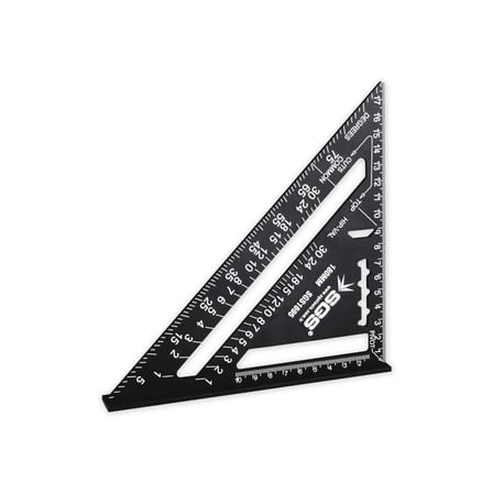 SGS1695 - 180mm Alüminyum Üçgen Cetvel