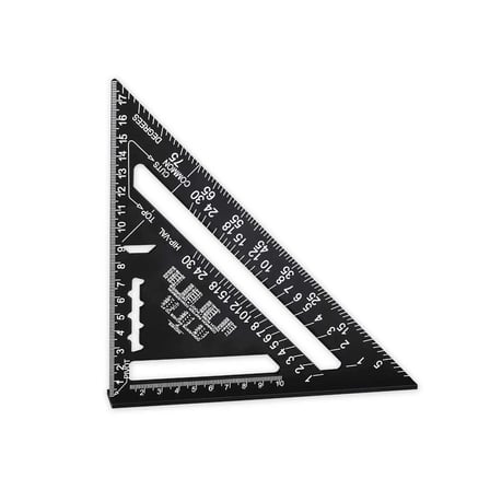 SGS1695 - 180mm Alüminyum Üçgen Cetvel