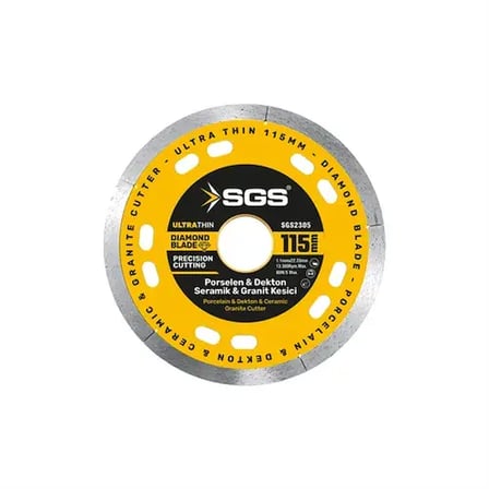 SGS2305 - 115x1.1 mm PROFESYONEL PORSELEN KESİCİ ULTRA İNCE
