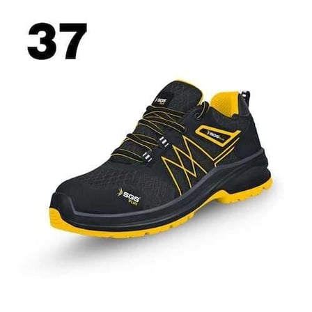 SGS2937 - No:37 Cross S1 Çelik Burunlu Spor İş Ayakkabısı - Ergonomik - Antistatik - Su Geçirmez - Nefes Alır