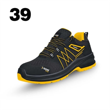 SGS2939 - No:39 Cross S1 Çelik Burunlu Spor İş Ayakkabısı - Ergonomik - Antistatik - Su Geçirmez - Nefes Alır