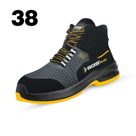 SGS3138 -  No:38 Flexo S1 Çelik Burunlu Kışlık Spor Çalışma Botu - Ergonomik - Antistatik - Su Geçirmez - Nefes Alır