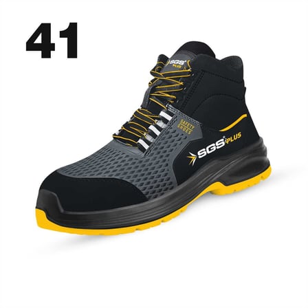 SGS3141 -  No:41 Flexo S1 Çelik Burunlu Kışlık Spor Çalışma Botu - Ergonomik - Antistatik - Su Geçirmez - Nefes Alır