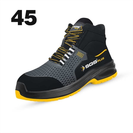 SGS3145 -  No:45 Flexo S1 Çelik Burunlu Kışlık Spor Çalışma Botu - Ergonomik - Antistatik - Su Geçirmez - Nefes Alır