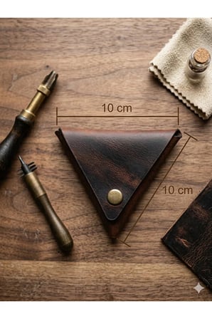 Outdoor Tasarım Deri Bozuk Para Kesesi Para Cüzdanı
