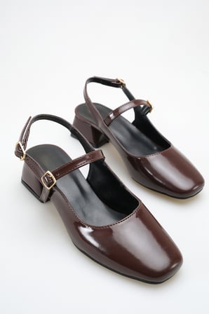 Luxia Mary Mules Yanki Model Yanık Modern ve Rahat Tasarım 1111