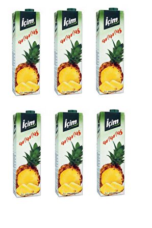 İçim Meyve Suyu Ananas 1 Lt X 6 Adet