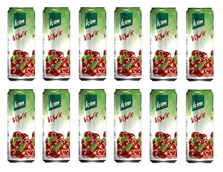 İçim Meyve Suyu Vişne 330 Ml X 12 Adet