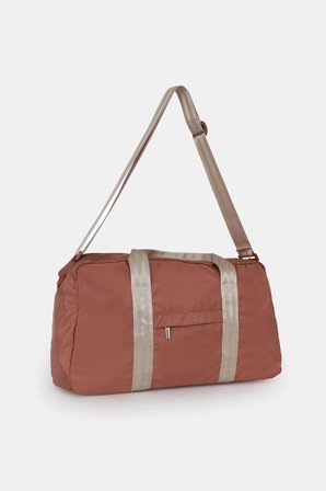İCONE BAG Icone Kadın Paraşüt Kumaş Önü Cepli Unisex Spor Fitness Gym Çantası Pembe