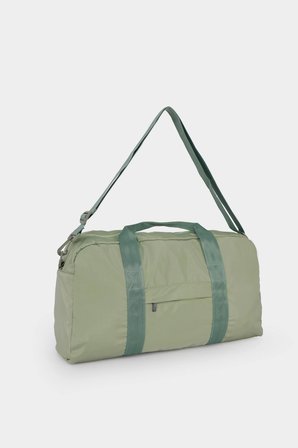 İCONE BAG Icone Kadın Paraşüt Kumaş Önü Cepli Unisex Spor Fitness Gym Çantası Su Yeşili