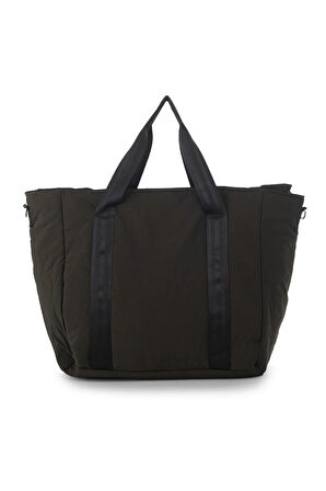 İCONE BAG Icone Önü Büzgü Cepli Fermuar Kapamalı Yoga, Pilates, Fitness ,Gym Spor Çantası Haki