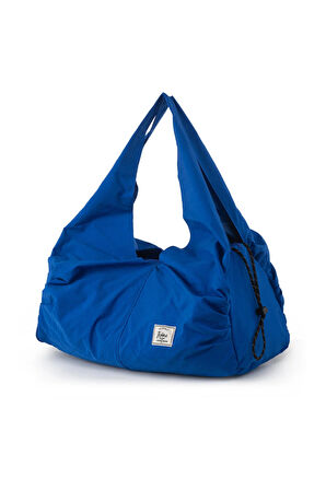 İCONE BAG Icone Fermuar Kapamalı,Yoga,Fitness Gym Heybe Spor Omuz Çantası Lacivert