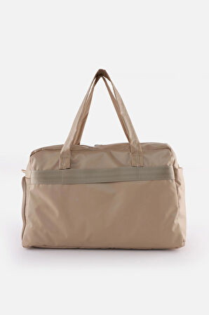 Büyük Boy Seyahat Çantası Ayakkabı Bölmeli, Valiz Aparatlı, Su İtici, Çok Cepli Ayarlanabilir Askılı