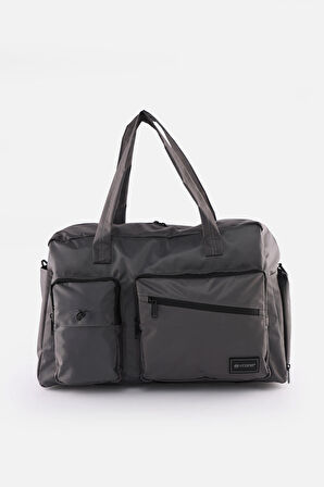 Büyük Boy Seyahat Çantası Ayakkabı Bölmeli, Valiz Aparatlı, Su İtici, Çok Cepli Ayarlanabilir Askılı