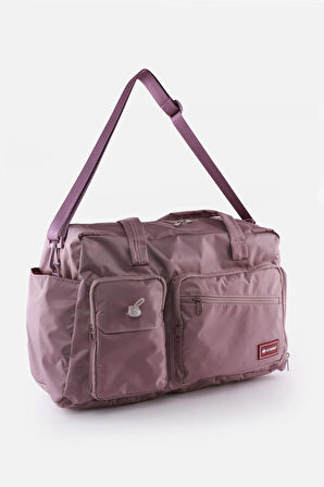 Büyük Boy Seyahat Çantası Ayakkabı Bölmeli, Valiz Aparatlı, Su İtici, Çok Cepli Ayarlanabilir Askılı