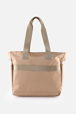 Günlük Su İtici Çanta - Laptop Bölmeli, Kapitone Detaylı, Çok Cepli, Biberon Gözlü, Valiz Aparatlı