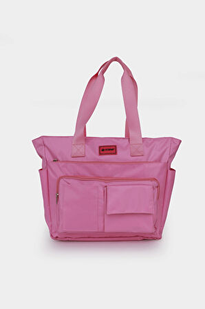 Günlük Su İtici Çanta - Laptop Bölmeli, Kapitone Detaylı, Çok Cepli, Biberon Gözlü, Valiz Aparatlı