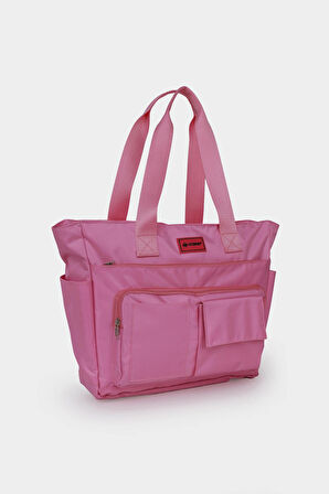 Günlük Su İtici Çanta - Laptop Bölmeli, Kapitone Detaylı, Çok Cepli, Biberon Gözlü, Valiz Aparatlı