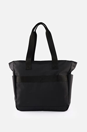 Günlük Su İtici Çanta - Laptop Bölmeli, Kapitone Detaylı, Çok Cepli, Biberon Gözlü, Valiz Aparatlı