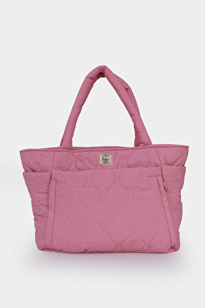 Kapitoneli Paraşüt Çanta - Laptop Bölmeli, Büyük Cepli, Suluk Gözlü, Valiz Aparatlı