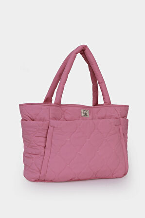 Kapitoneli Paraşüt Çanta - Laptop Bölmeli, Büyük Cepli, Suluk Gözlü, Valiz Aparatlı