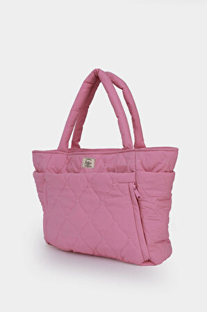 Kapitoneli Paraşüt Çanta - Laptop Bölmeli, Büyük Cepli, Suluk Gözlü, Valiz Aparatlı