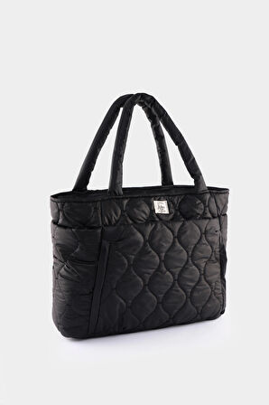 Kapitoneli Paraşüt Çanta - Laptop Bölmeli, Büyük Cepli, Suluk Gözlü, Valiz Aparatlı