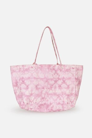 Icone  Degrade Baskılı Kanvas Omuz Çantası, Degrade Plaj Çantası, Plaj Çantası, Beach Bag
