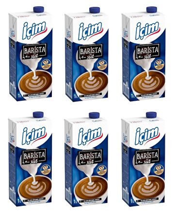 İçim Barista Süt 1 Lt X 6 Adet